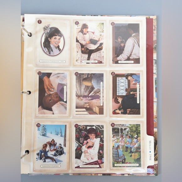 American Girl Doll Trading Card Book with cards! - Picture 5 of 6